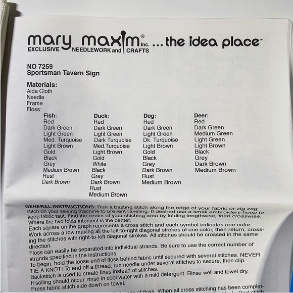 Cross-Stitch Sign Crafting Kit - Picture 7 of 8